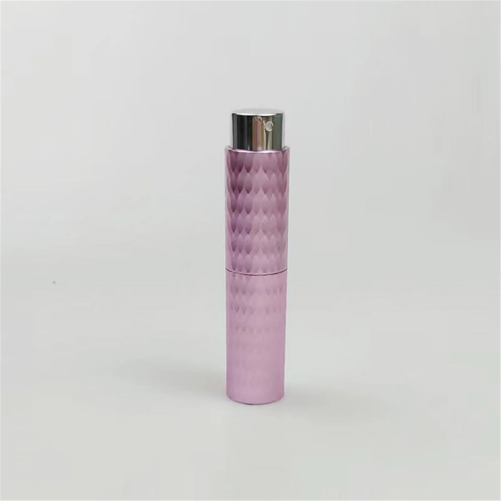8ML Spining Spray Bottle Refillable Perfume Aluminium Glass Dispenser Women Travel Portable Empty Cosmetic Container Atomizer