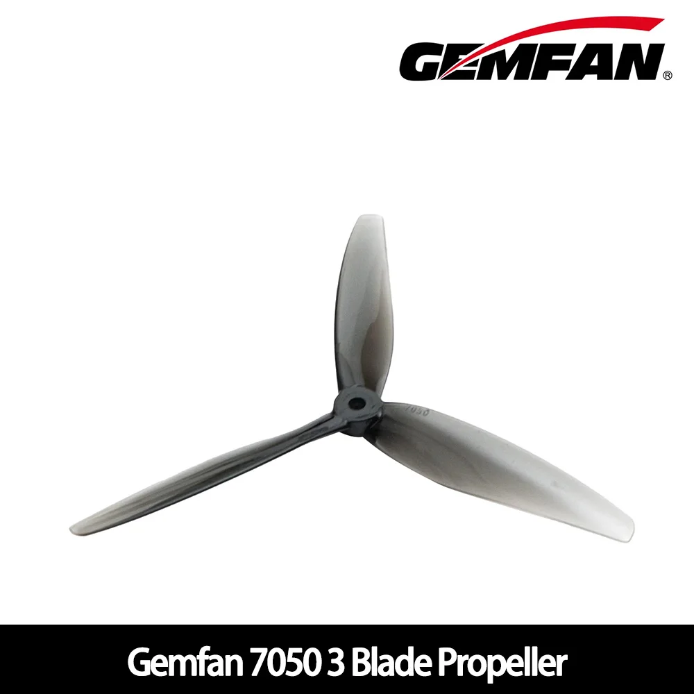 Gemfan Hurricane 3-Blade Propeller Set for FPV Freestyle & Long-Range Drones
