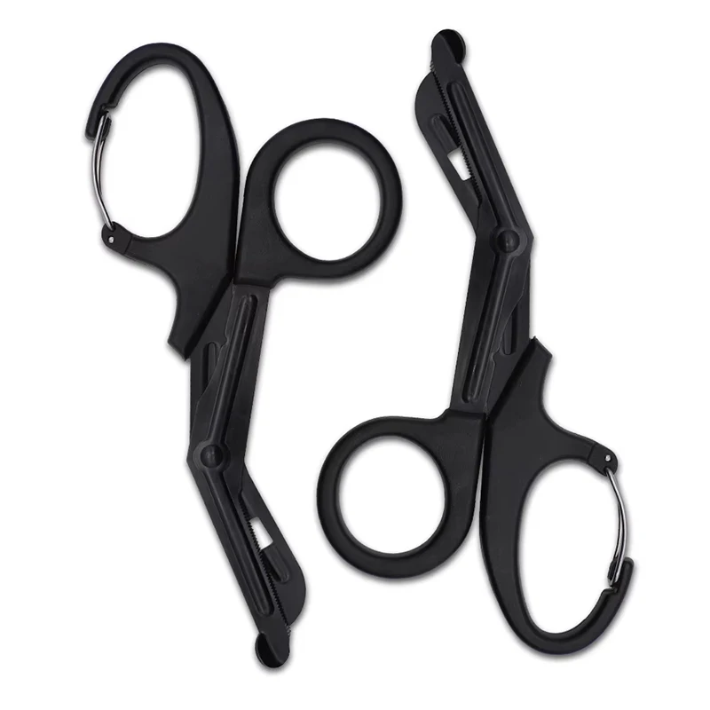 First Aid Gauze Trauma Shears Medical Shears Trauma Shears With Carabiner Bandage Shears Emergrncy Shears Stainless Steel Shears