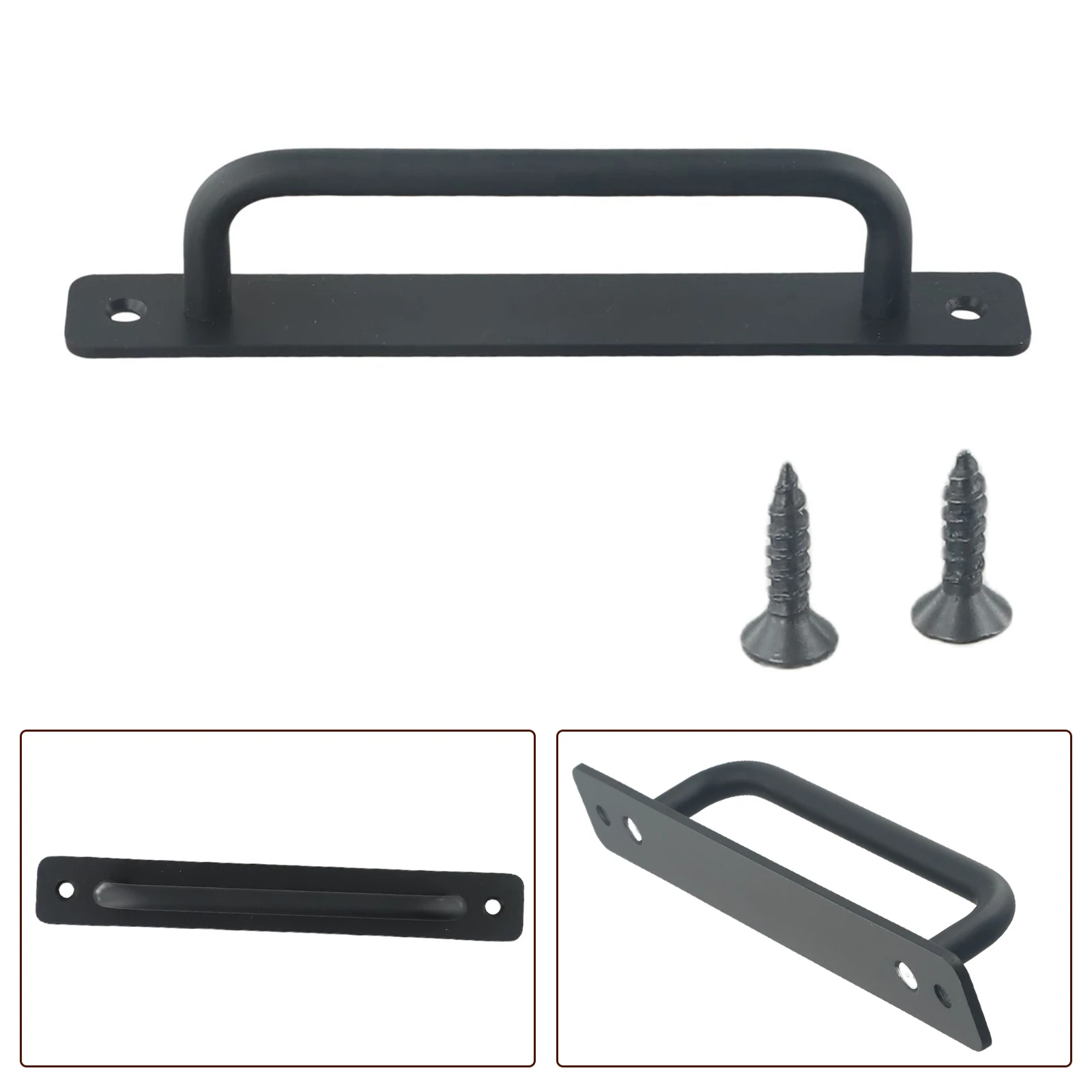Description Picture 2 of itemAccessories Door Handle 1PCS For Barn For Kitchen Furniture For Sliding Hardware Handle Brand New High Quality