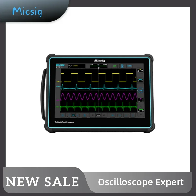 오실로스코프 Micsig TO1004: 4 채널 정밀도, 100MHz, 1GSa/s 샘플링, 110Mpts 메모리