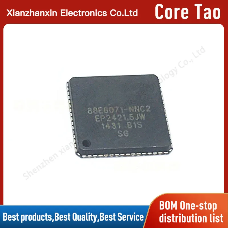 

1 шт./партия 88E6071-NNC2 88E6071-B1-NNC2I000 QFN68 чип контроллера Ethernet
