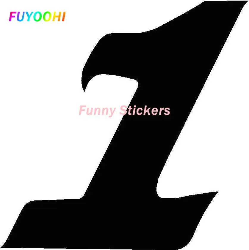 Number 1 Sticker