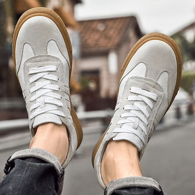 Herren Wildleder Freizeitschuhe Für Alltag Und Autofahren_voghion.com