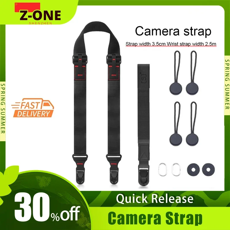 Cinghia Per Fotocamera Universale Cinghia Per Collo A Spalla A Sgancio Rapido Per Sony Zv-E1 Zv-1F Zv-1 Zv-E10 A7M4 A1 A7C A7S3 A9 Ii A7R4 A7M3 A7R3