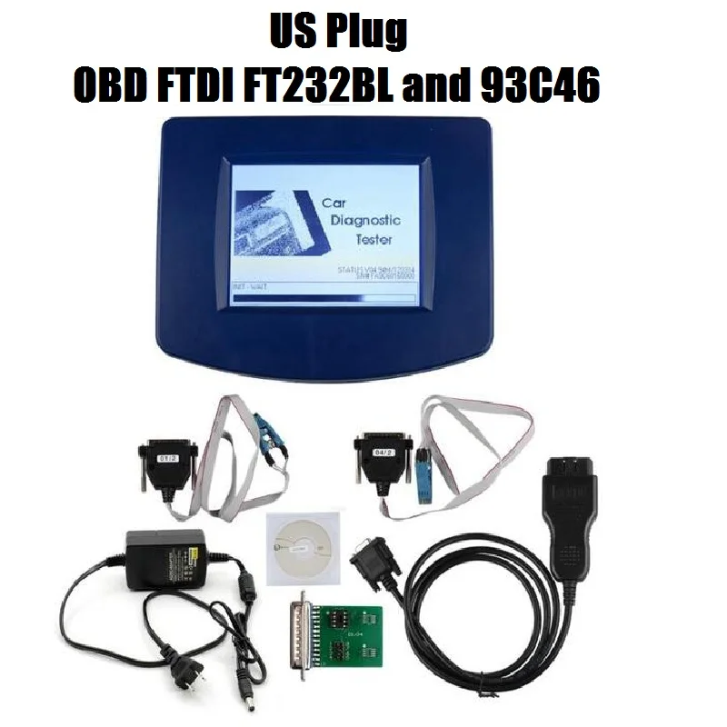 Горячая Распродажа лучшее качество DIGIPROG 3 DigiprogIII V4.94 OBD версия с FTDI FT232BL & 93C46 OBDII OBD2