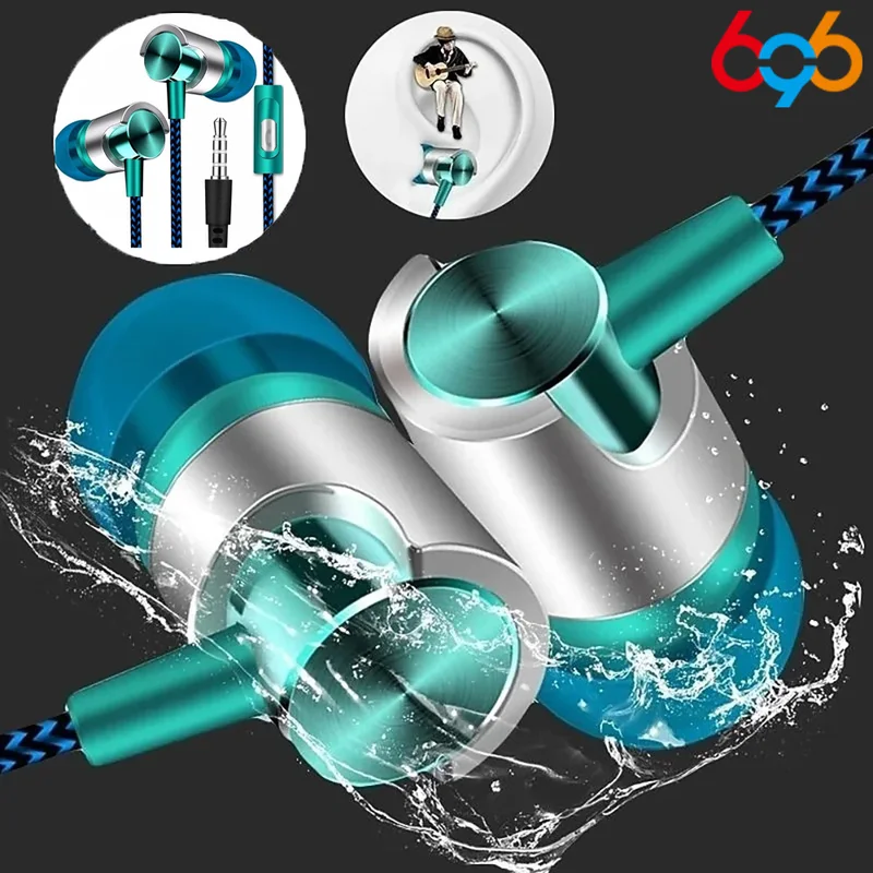 Wired In-ear Earphone In Ear Noise Cancellation Ergonomic
