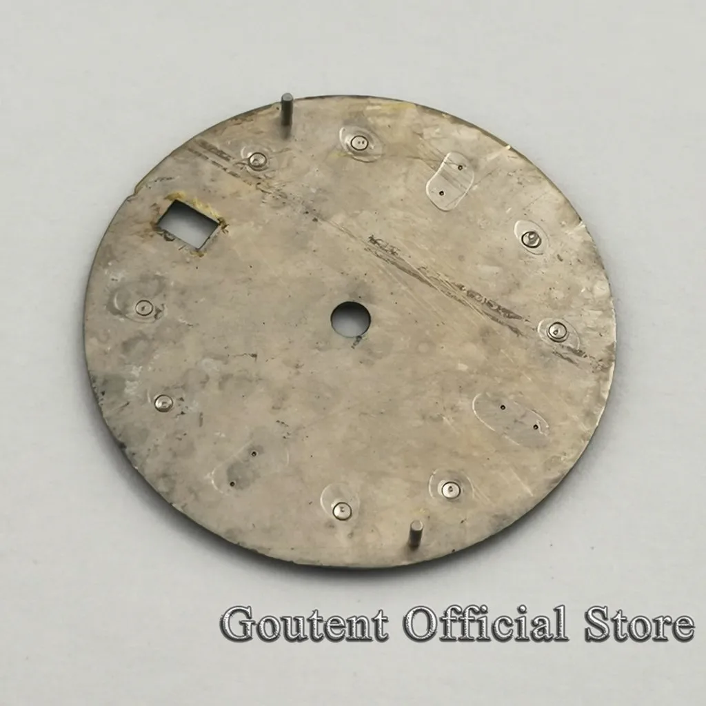 Goutent 28.5mm Sterile Watch Dial Black/White/Blue/Green Fit NH35/NH36 ETA2824/2836 Miyota 8205/8215/821A DG2813/3804 Movement