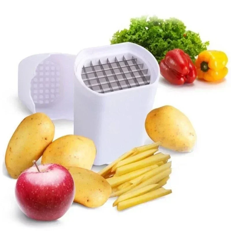 Multifunctional Fries Cutter Perfect Fries Potato Chips Natural French Fry Cutter Vegetable Fruit Slicer Kitchen Accessaries