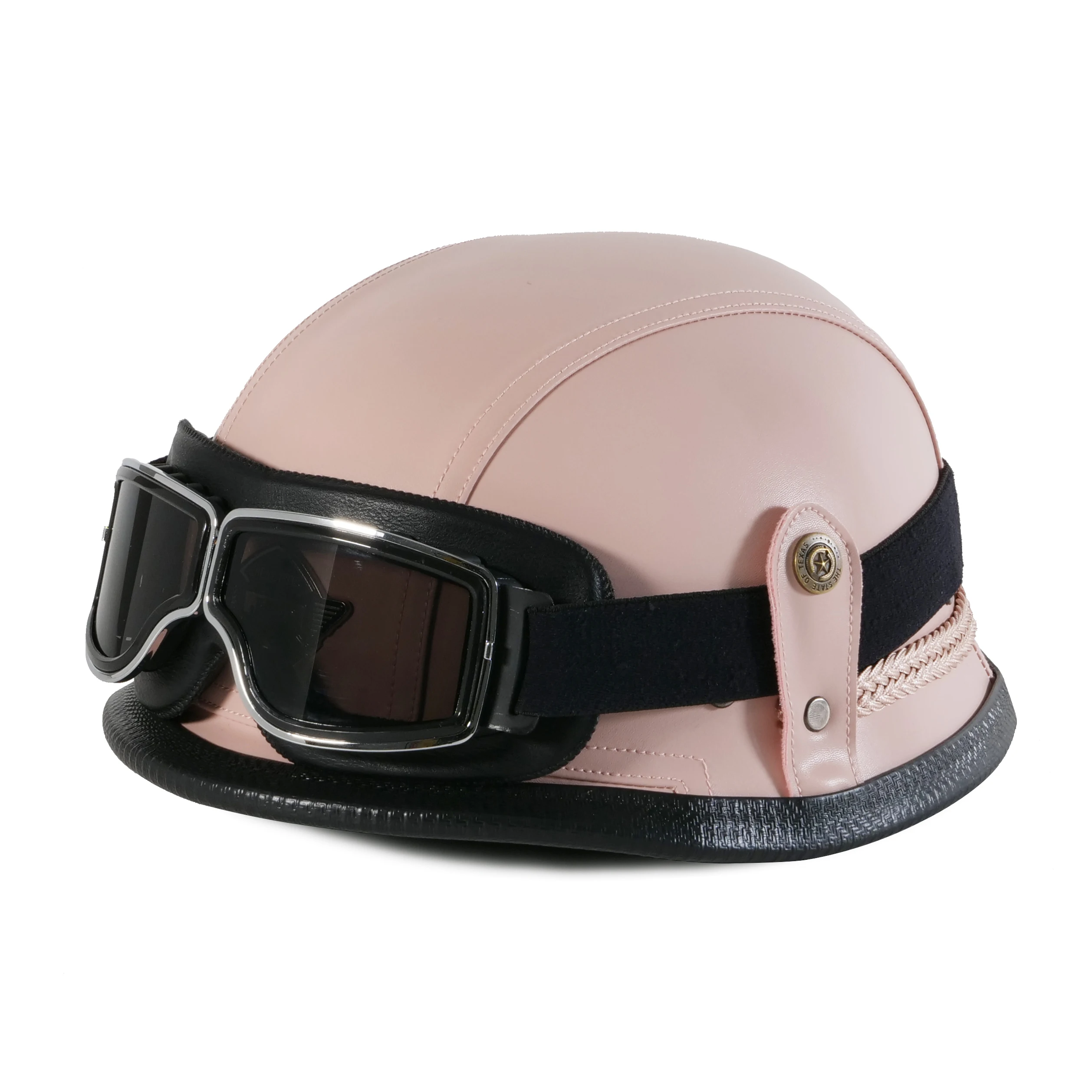 Half Face Helmet Four Seasons Female Personality Abs Helmet motorcycle helmet nineteen eighty four