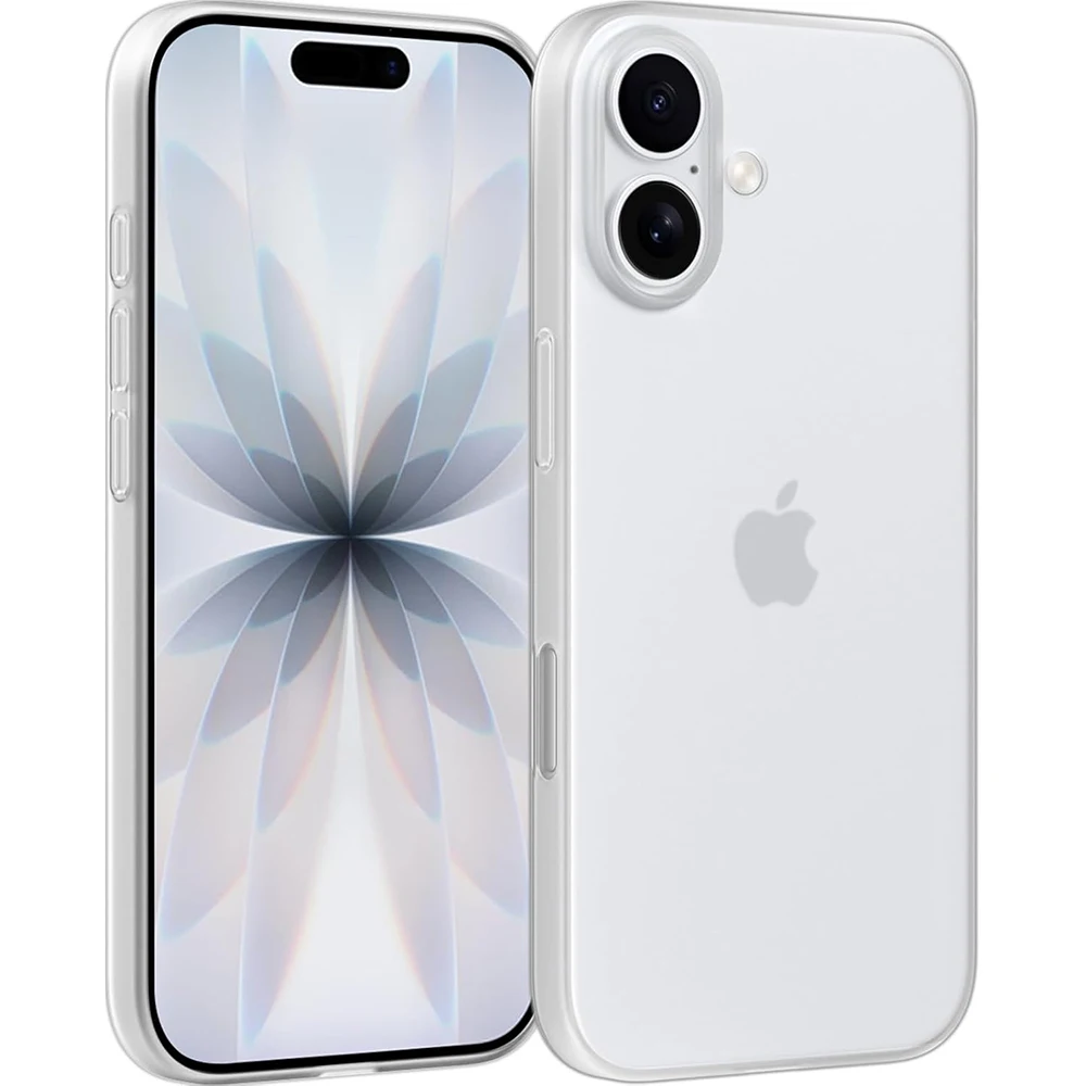 Schlanke, dünne, transluzente, matte Hülle für iPhone 17 Air 17E 16E 16 Pro Max 15 Plus 14 13 12 11 – Anti-Fingerabdruck-Handyhülle Zubehör