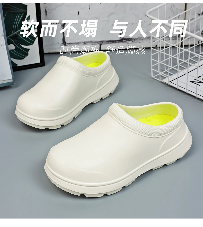 Frauen regnen Gartens chuhe Eva Beach Clogs Mode Größe 35-45 – Detail 6