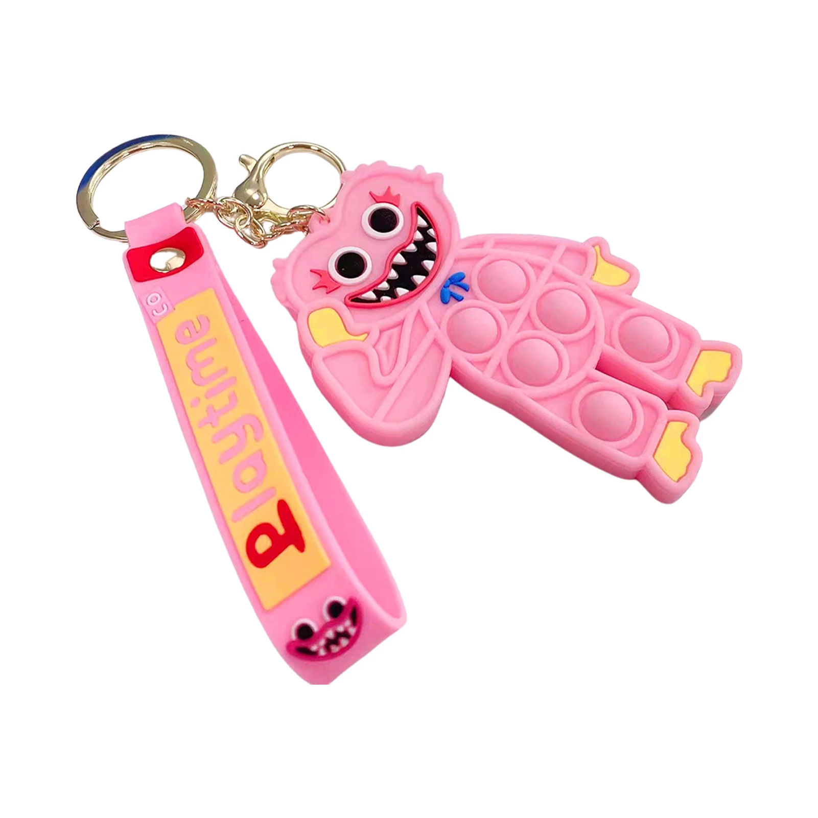 Игрушка Huggy Wuggy фигурка брелок Мак время игры страх косплей безделушка аксессуары