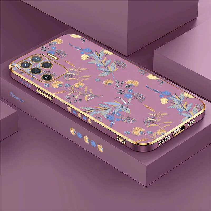 Romantic Garden Leaves Shockproof Phone Case