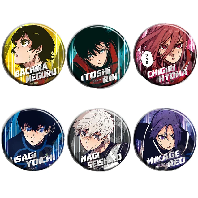 Blue Lock, Blue Lock Characters, Bachira Blue Lock, Anime Badges Blue