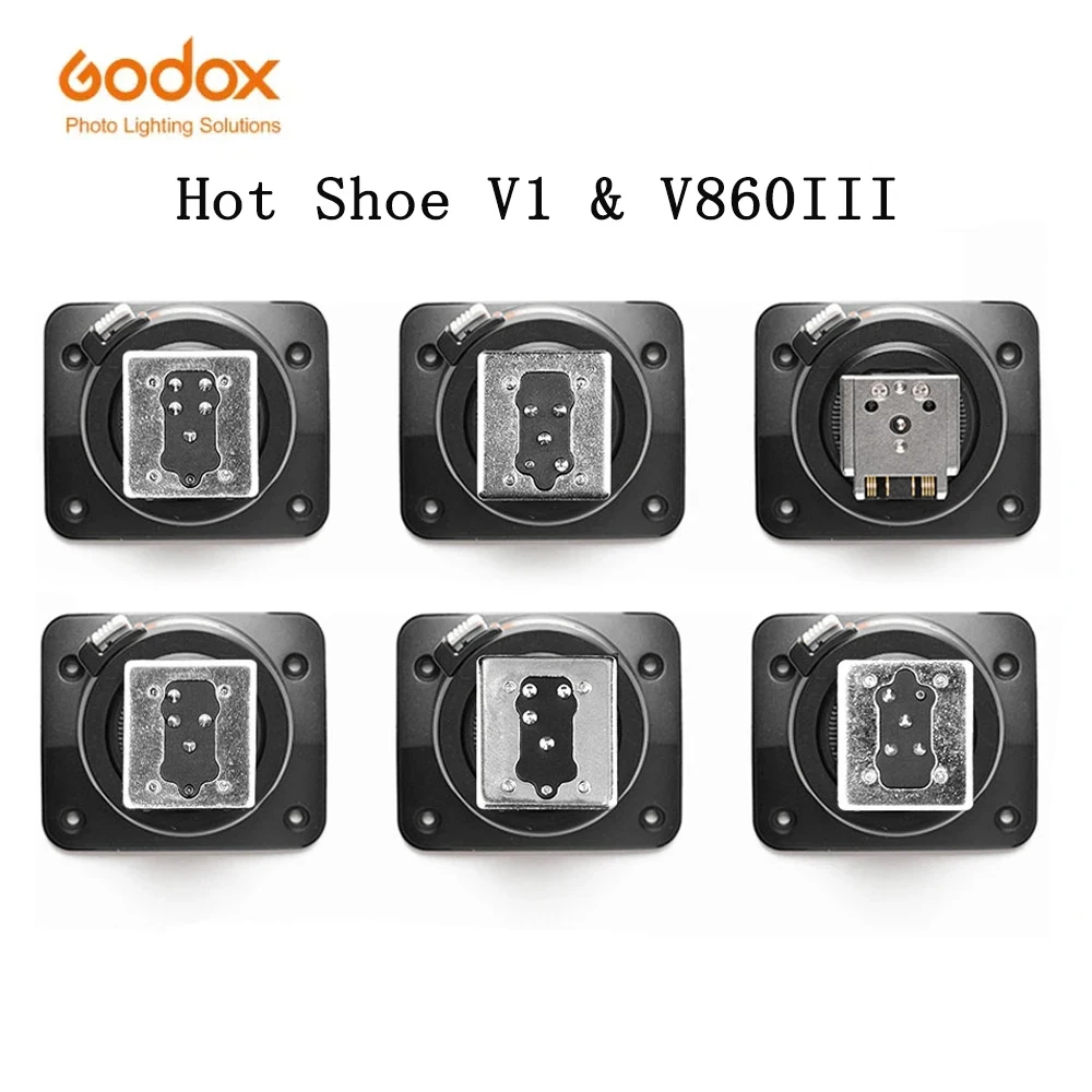 Godox V1 V860III Flash Hot Shoe Replace Accessories Compatible Speedlite V1C V1N V1S V1F V1O V1P Hot Shoe for Iconic Brand Nikon Iconic Brand