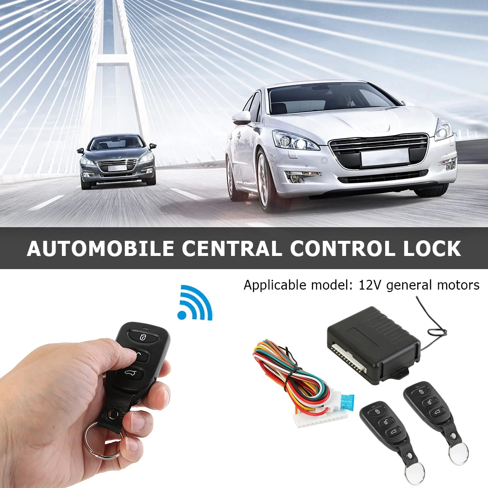 Car Alarm Kit Universal Car Alarm Systems Auto Remote Central Kit Door Lock Keyless With Remote Central Entry System Locking 410/T102 car door lock kit,car alarm,car alarm kit,car remote central kit,car remote door lock kit