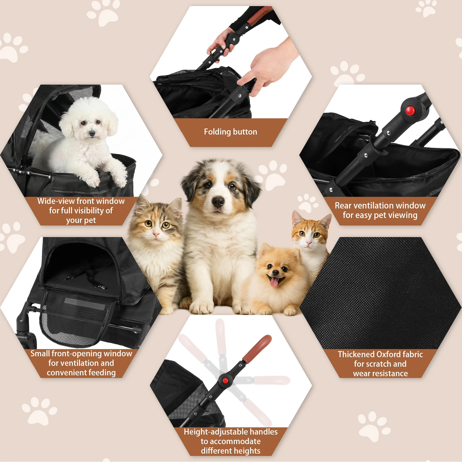 Stroller for medium-sized dogs 3