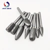 8pcs Factory Directly Rotary Tool Tungsten Carbide Cutter Shank 6mm 1/4'' inch Double-cut Rotary Files For Grinding Wood 6