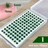 DIY Material Realistic Grass Tuft Miniature Grass Bushes Plant Cluster Scenery Mutlicolor Simulation Grass Nest Model Sand Scene 2