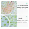 1pcs Thickened Waterproof Shower Cap Women Plastic Dot Print Bath Hat Disposable Shower Colorful Cap For Hair Salon 6