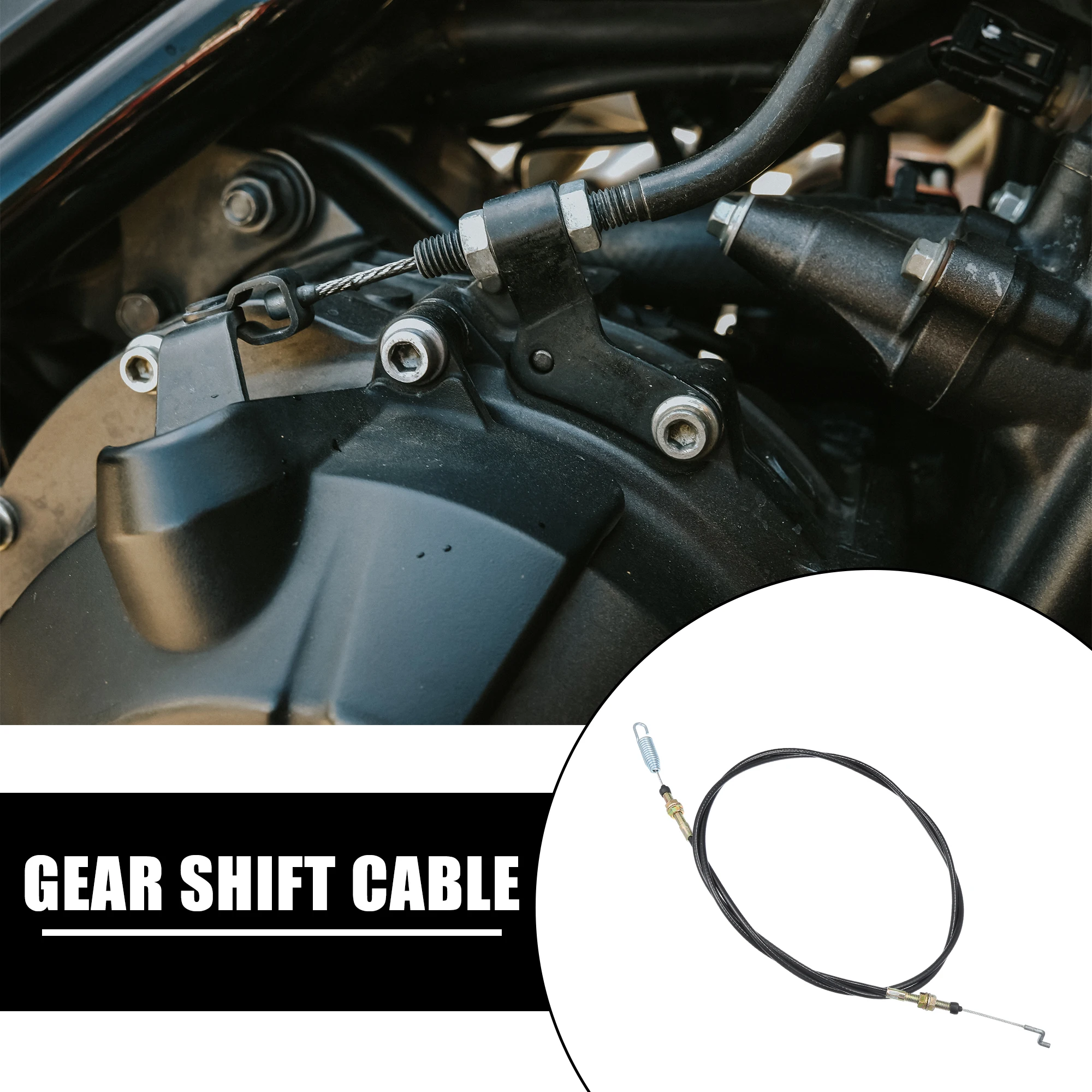 X Autohaux 1/2pcs Gear Shifter Transmission Control Shift Cable for Brister's CW-11 CW-413, CW-265 for Subaru engine