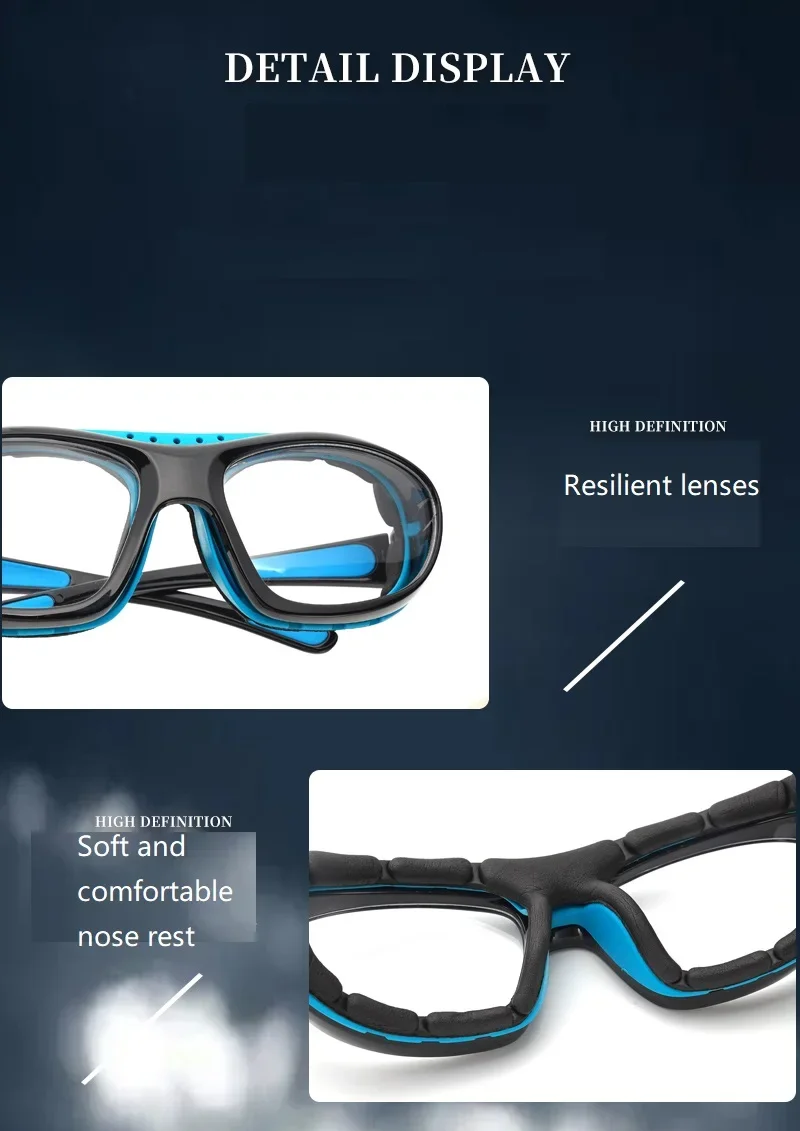 Goggles strap and frame connection