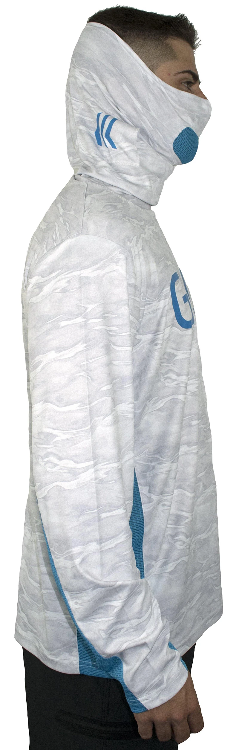 GIL*Z Men's Fishing Shirts Hooded Performance Shirt Quick-dry Perspiration Outdoor UPF50