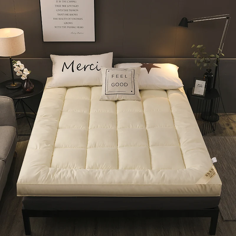 

Thickened down cotton mattress 1.5/m cushion 1.8m tatami home hotel single double bed mattress quilt 2x2.2 soft mats