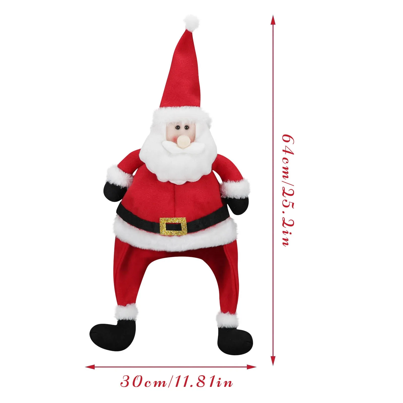 Christmas Decoration Party Santa Claus Hat Long Hat Style Holiday Party Supplies