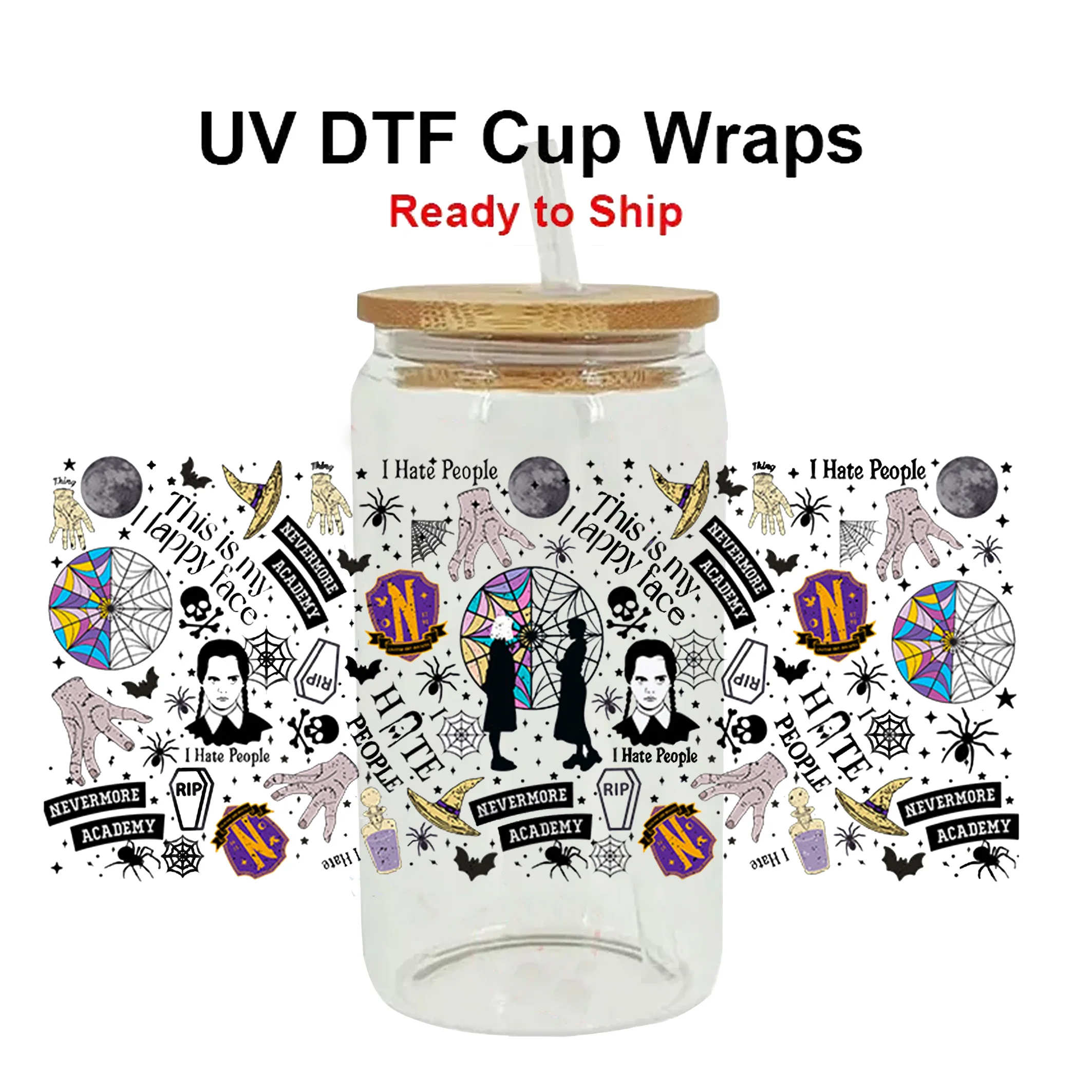 Uv Dtf Cup Wraps Ready to Ship 