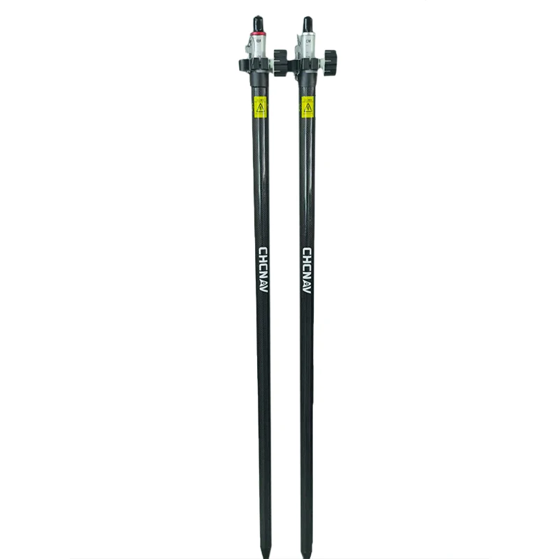 2.2m Carbon Fiber Measuring Rods Universal Highly Accurate,Survey Pole RTK GPS f