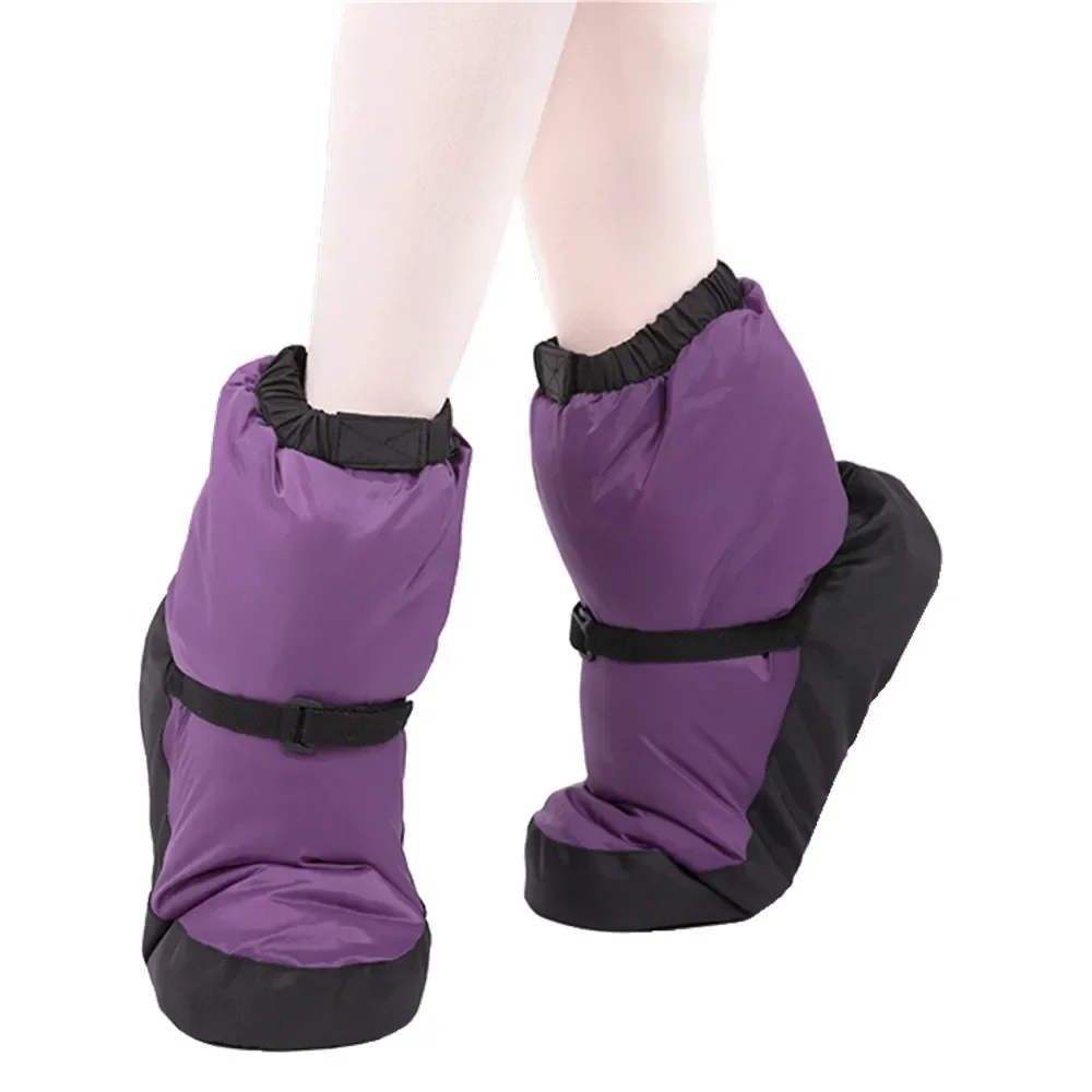 Winter warming up Ballet National Dancing Shoes Adults Modern Warm Dance Shoe Cotton Warm-up Exercises Warmer Ballerina Boots 3