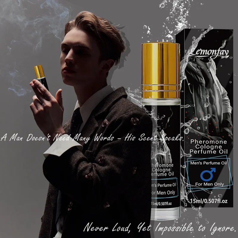 Pheromone Cologne Perfume Oil For Men Long Lasting Fragrance_voghion.com