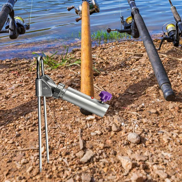 Fishing Rod Holder for Bank Fishing 180 Degrees Adjustable Portable Support  Bank Fishing Rod Rack Stand for Beach Seaside Lake - AliExpress