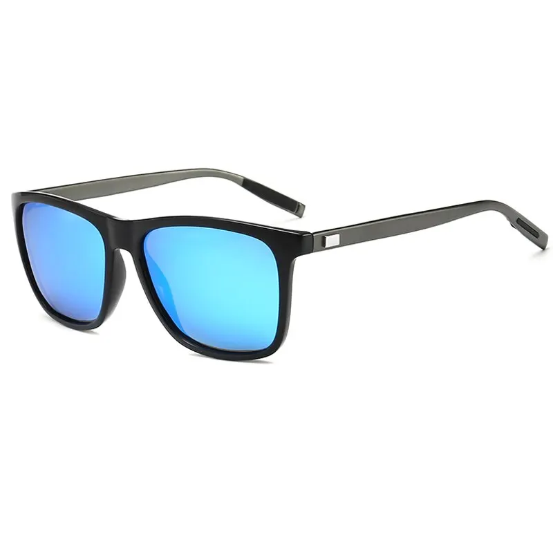 Sport Sunglasses Aluminum Magnesium Polarized Mens Metal Leg Windproof Motorcycle Cycling