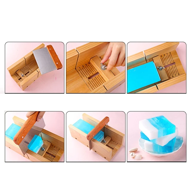 Adjustable Wooden Soap Cutter Mold Cake Loaf Soap Cutting Slicers Planer  With Scale, Multifunctional, Easy To Use - Soap Molds - AliExpress