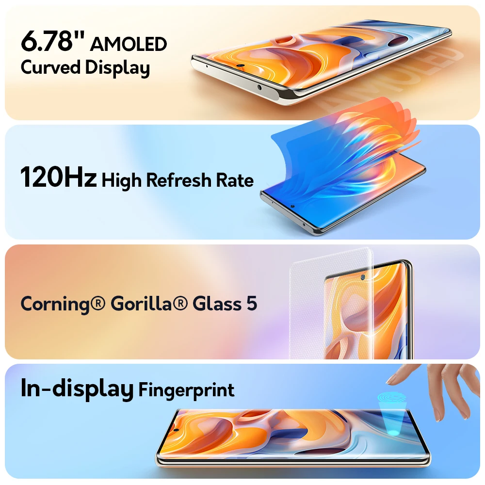 Ulefone Note 17 Pro Smartphone 6.78" 120HZ AMOLED Curved Display 24GB+256GB  108MP Camera 5050mAh Global Version