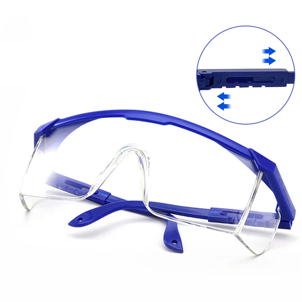 

Clear Anti Dust Safety Glasses Eye Protection Goggle Anti-fog Splash Windproof Safety Goggles Transparent For Work Industrial