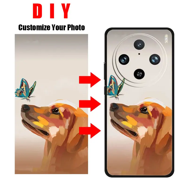 Personalized DIY Picture Phone Case - Soft Silicone TPU Protective Cover