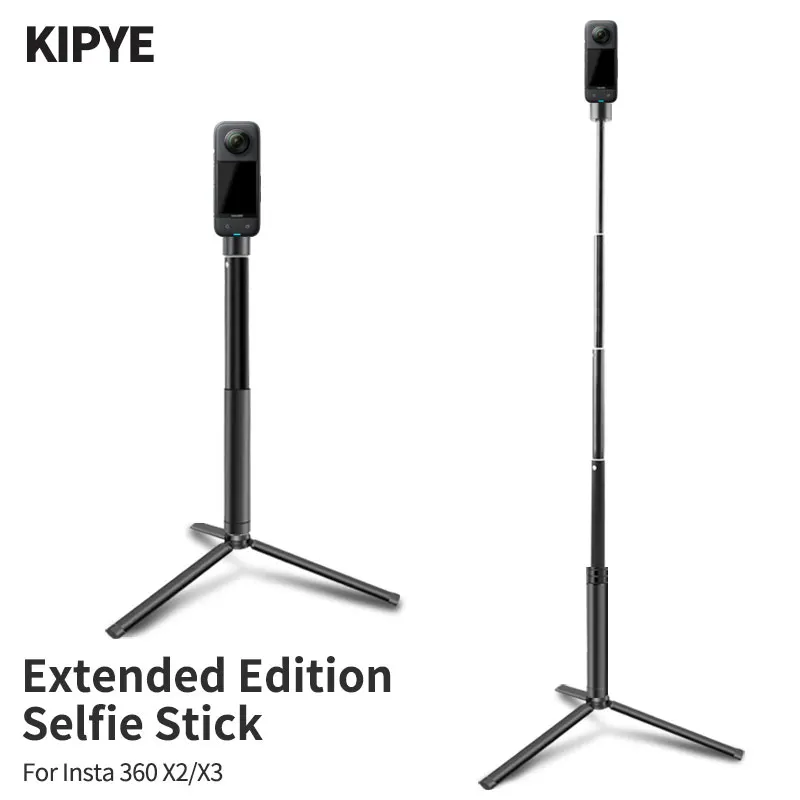 Vara Selfie Invisível para Insta360 Acessórios para Tripé Haste de Extensão Insta 360 x4 x3 One x2