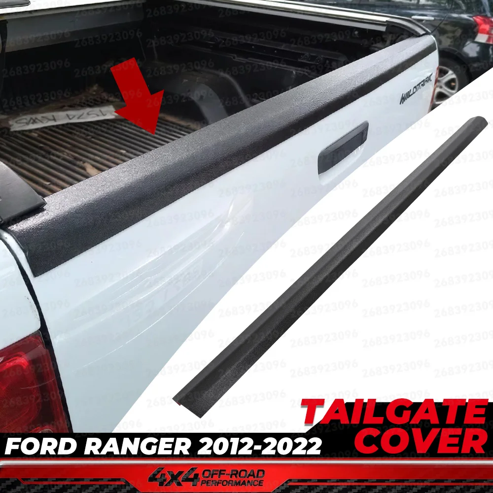Protector Tailgate Guard Spoiler Rail Cap Tail Gate Cover For Ford Ranger 2012-2022 T6 T7 T8 Car Accesssories