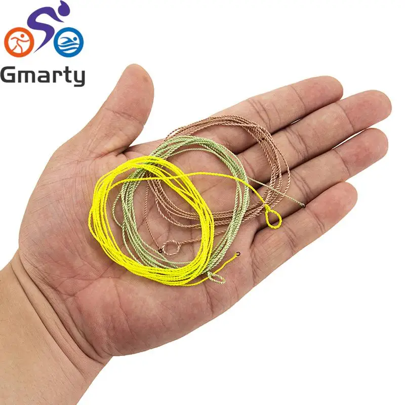 Fishing Line Fly Fishing Leader with Tippet Ring PET Furled Leader -  AliExpress