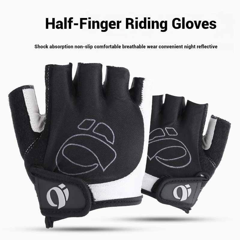MTB Road Bike Gym Fitness Gloves Half Finger Motorcycle Gloves Anti-Slip Anti Shock Fingerless Gloves Cycling Accessories