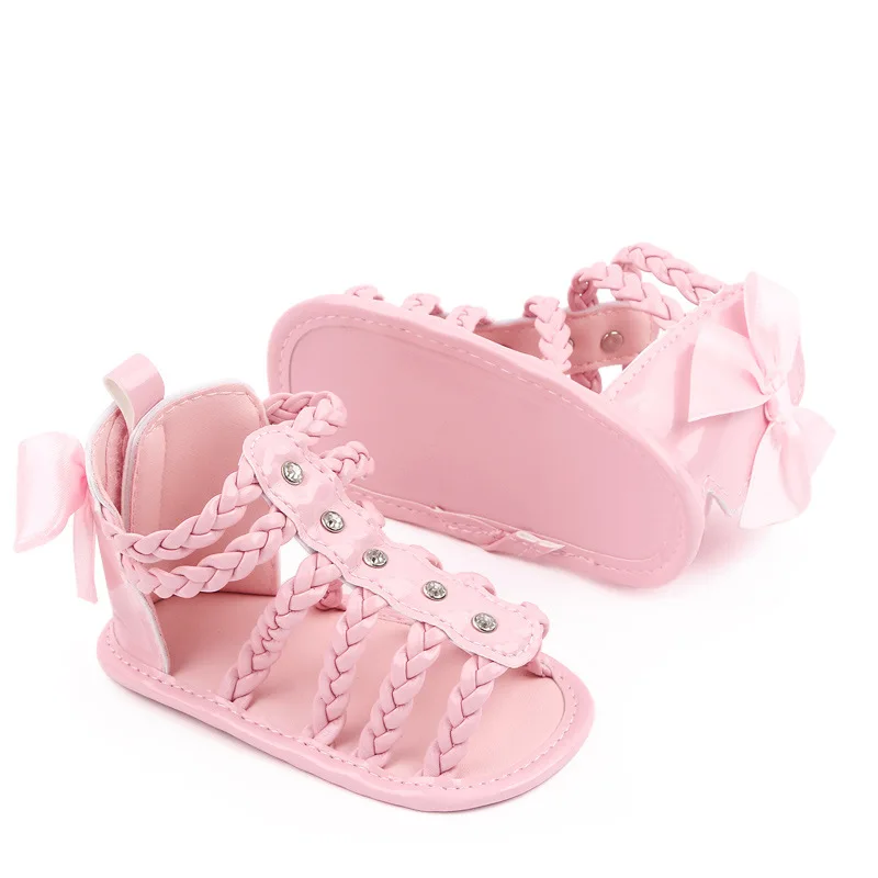 Infant Baby Girl Sandals Soft Sole Footwear for 1 Year