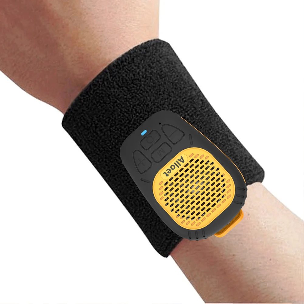 Wearable Bluetooth-Compatible5.3 Speaker Waterproof Magnetic Clip-On Wireless Portable Speakers Small Speaker for Cycling/Hiking