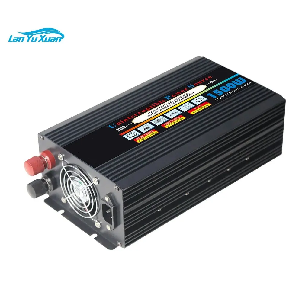 

1500w High Quality Efficiency UPS Charger 20A Modified Sine Wave Inverter