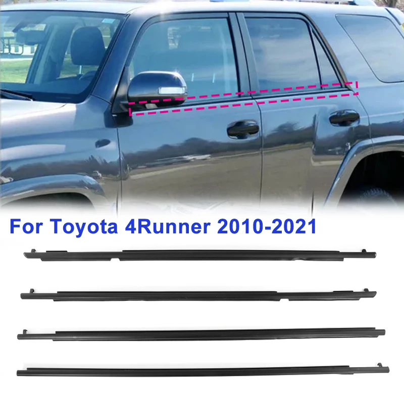 

4 шт., автомобильные стекла для Toyota 4runner 2010-2021