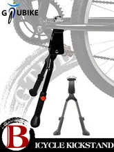  GTUBIKE 1Pc Bicycle Adjustable Kickstand Cycling Accessories Aluminum Alloy MTB Road Mountain Bike Support Side Stand Foot Brace 