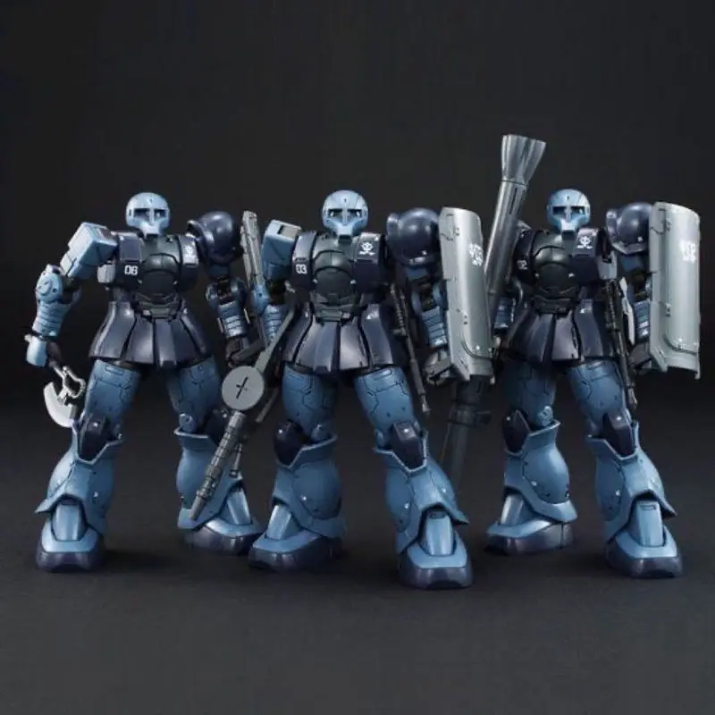 HG 1/144 GTO MS-05 Zaku I Black Tri-Stars Articulated Model Kit